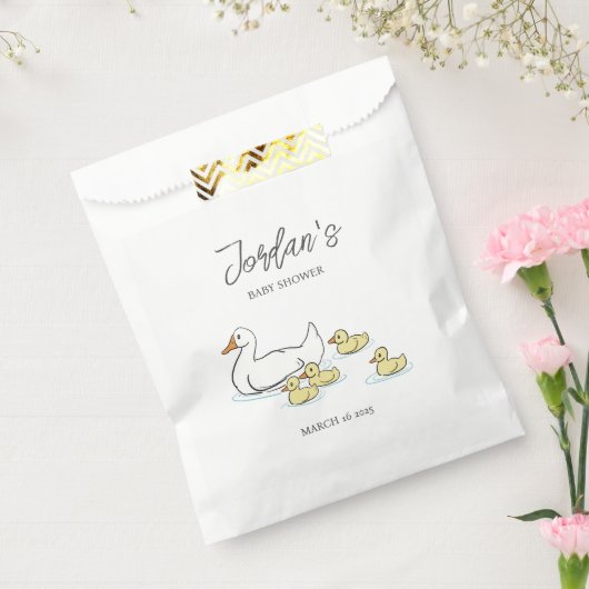 Mutter Duck und Duckling Baby Ducking Gefallen Tas Geschenktütchen (Versiegelt)