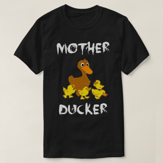 Mutter Ducker Classic Thirt T-Shirt (Design vorne)