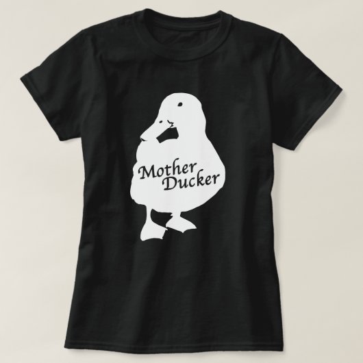 Mutter Ducker T - Shirt (Design vorne)