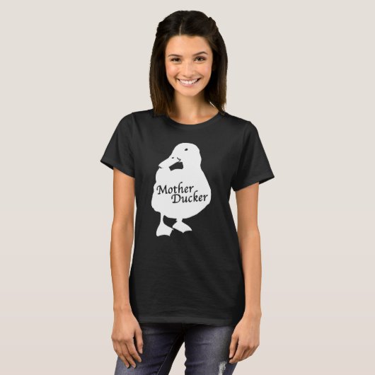 Mutter Ducker T - Shirt (Vorne ganz)