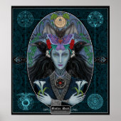 Mutter Dunkel. Poster (Vorne)