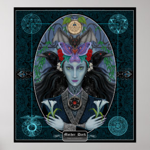 Mutter Dunkel. Poster
