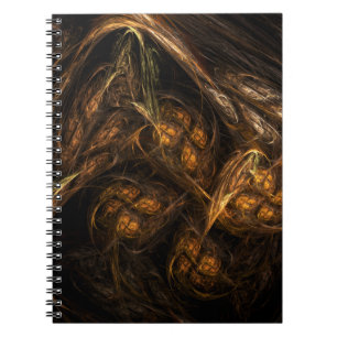 Mutter Earth Abstrakt Art Notebook Notizblock