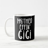 Mutter effin' Gigi Funny Gigi Geschenke für Oma Kaffeetasse (Links)