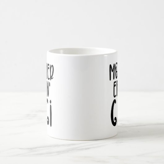 Mutter effin' Gigi Funny Gigi Geschenke für Oma Kaffeetasse (Mittel)