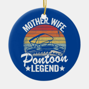 Mutter Ehefrau Pontoon Legende See Leben Frauen Keramik Ornament