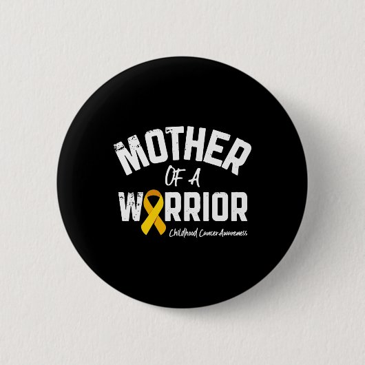 Mutter einer Mama zur Sensibilisierung für Krebs i Button (Vorderseite)