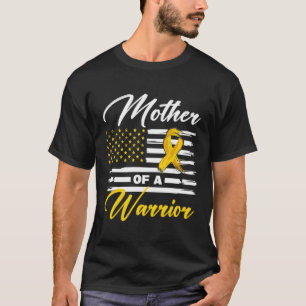 Mutter einer US-Kriegsflagge, die Sarcomakrebs bek T-Shirt