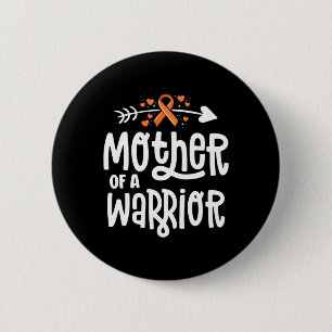Mutter einer Warrior-Mama Leukämie Krebs Awa Button