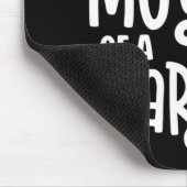 Mutter einer Warrior-Mama Leukämie Krebs Awa Mousepad (Ecke)