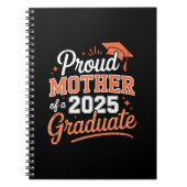 Mutter eines Absolventen 2025 - Abschluss Geschenk Notizblock (Vorderseite)