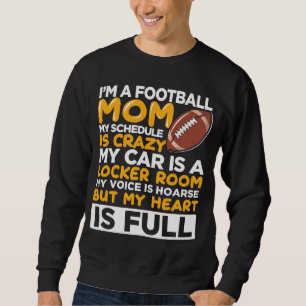 Mutter eines American Football Team Player Son Sweatshirt