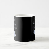 Mutter eines Cavalier King Charles Spaniels Silber Kaffeetasse (Mittel)