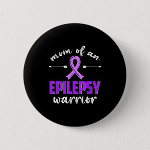 Mutter eines Epilepsie-Kriegers Epilepsie-Bewussts Button