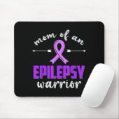 Mutter eines Epilepsie-Kriegers Epilepsie-Bewussts Mousepad (Mit Mouse)