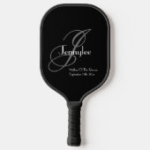 Mutter eines Groom Geschenkes, klassischer Name fü Pickleball Schläger (Rückseite)