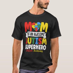 Mutter eines großartigen Autismus-Superhelden Auti T-Shirt