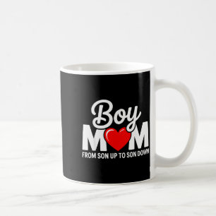 Mutter eines Jungen von Sohn bis zum Sonnenunterga Kaffeetasse