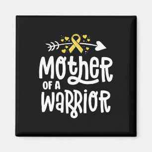 Mutter eines kriegerischen Geschenks Familie Kinde Magnet