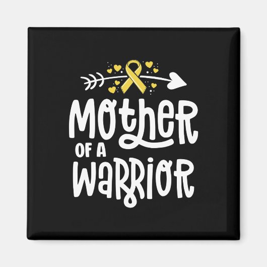 Mutter eines kriegerischen Geschenks Familie Kinde Magnet (Vorne)