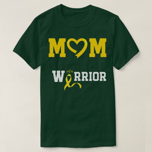 Mutter eines Kriegers T-Shirt (Design vorne)
