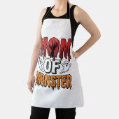 Mutter eines Monsters Vintage Halloween-Shirt-Desi Schürze (InSitu)