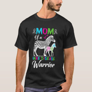 Mutter eines seltenen Krankheitskriegers Unterstüt T-Shirt