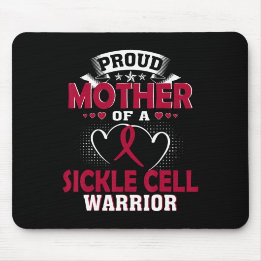 Mutter eines Sichelzellenkriegers Mousepad (Vorne)