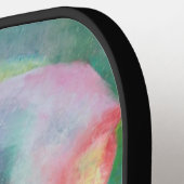 Mutter Elefant und Baby Pickleball Schläger (Linke Seite)