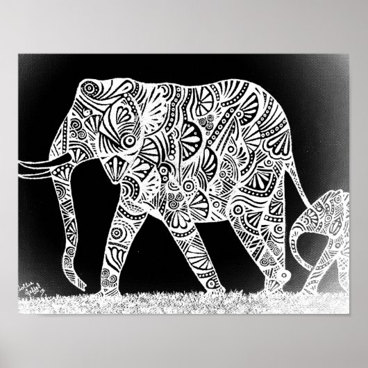 Mutter Elephant Poster (Vorne)