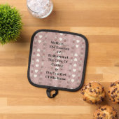 Mutter Endearment Topflappen (Oben Unten)