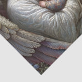 Mutter Engel hält Baby Flügel Découpage Seidenpapier (Ausschnitt)