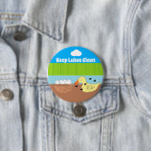 Mutter Ente singt mit ihren Eiern Button (Beispiel)