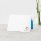 Mutter Ente singt mit ihren Eiern: Leere Karte (Rückseite)