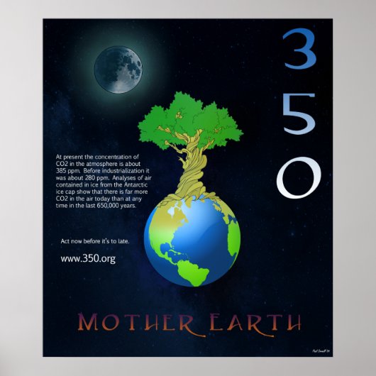 Mutter Erde 350 Poster (Vorne)