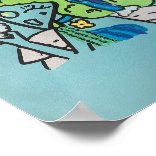 Mutter Erde 8x10 Print Poster (Ecke)