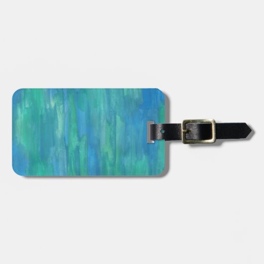 Mutter Erde Abstrakt Gepäckanhänger (Vorderseite horizontal)