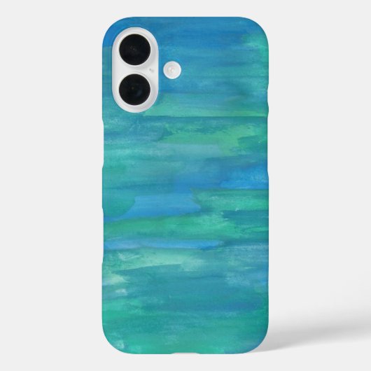 Mutter Erde Abstrakt in Blau Case-Mate iPhone Hülle (Rückseite)