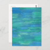 Mutter Erde Abstrakt Postkarte (Vorne/Hinten)