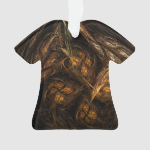 Mutter Erde Abstrakte Kunst Akryllisches Shirt Ornament