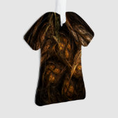 Mutter Erde Abstrakte Kunst Akryllisches Shirt Ornament (Vorderseite)