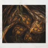 Mutter Erde Abstrakte Kunst Bierflaschenetikett (Einzelnes Label)