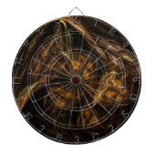 Mutter Erde Abstrakte Kunst Dartscheibe (vorne)