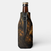 Mutter Erde Abstrakte Kunst Flaschenkühler (Flasche Rückseite)