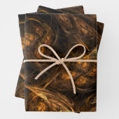 Mutter Erde Abstrakte Kunst Geschenkpapier Set (Beispiel)