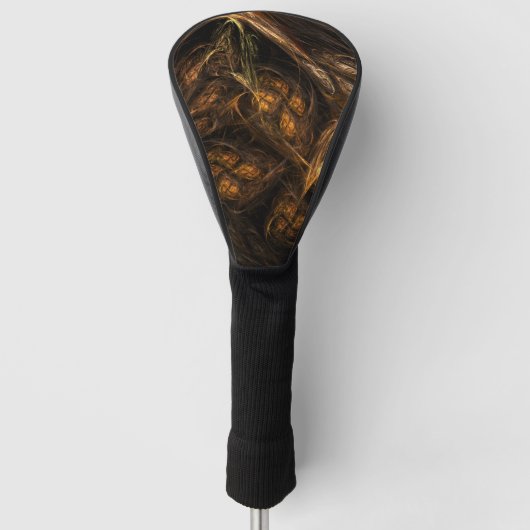Mutter Erde Abstrakte Kunst Golf Headcover (Vorderseite)