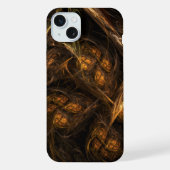 Mutter Erde Abstrakte Kunst iPhone Hülle (Rückseite)