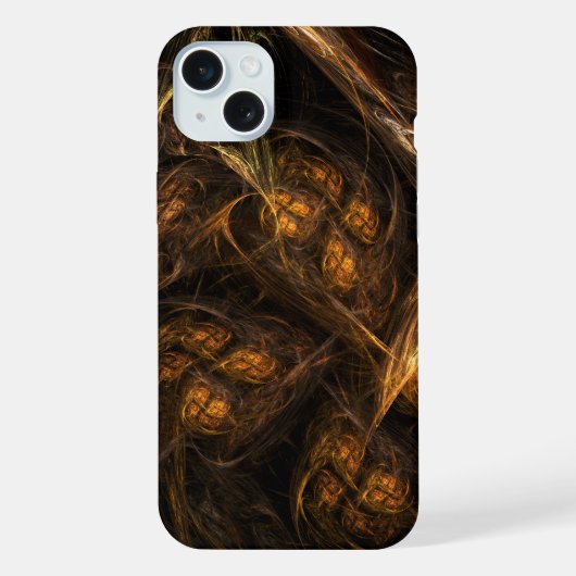 Mutter Erde Abstrakte Kunst iPhone Hülle (Rückseite)