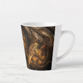 Mutter Erde Abstrakte Kunst Milchtasse (Rechts)