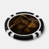 Mutter Erde Abstrakte Kunst Pokerchips (Einzeln)
